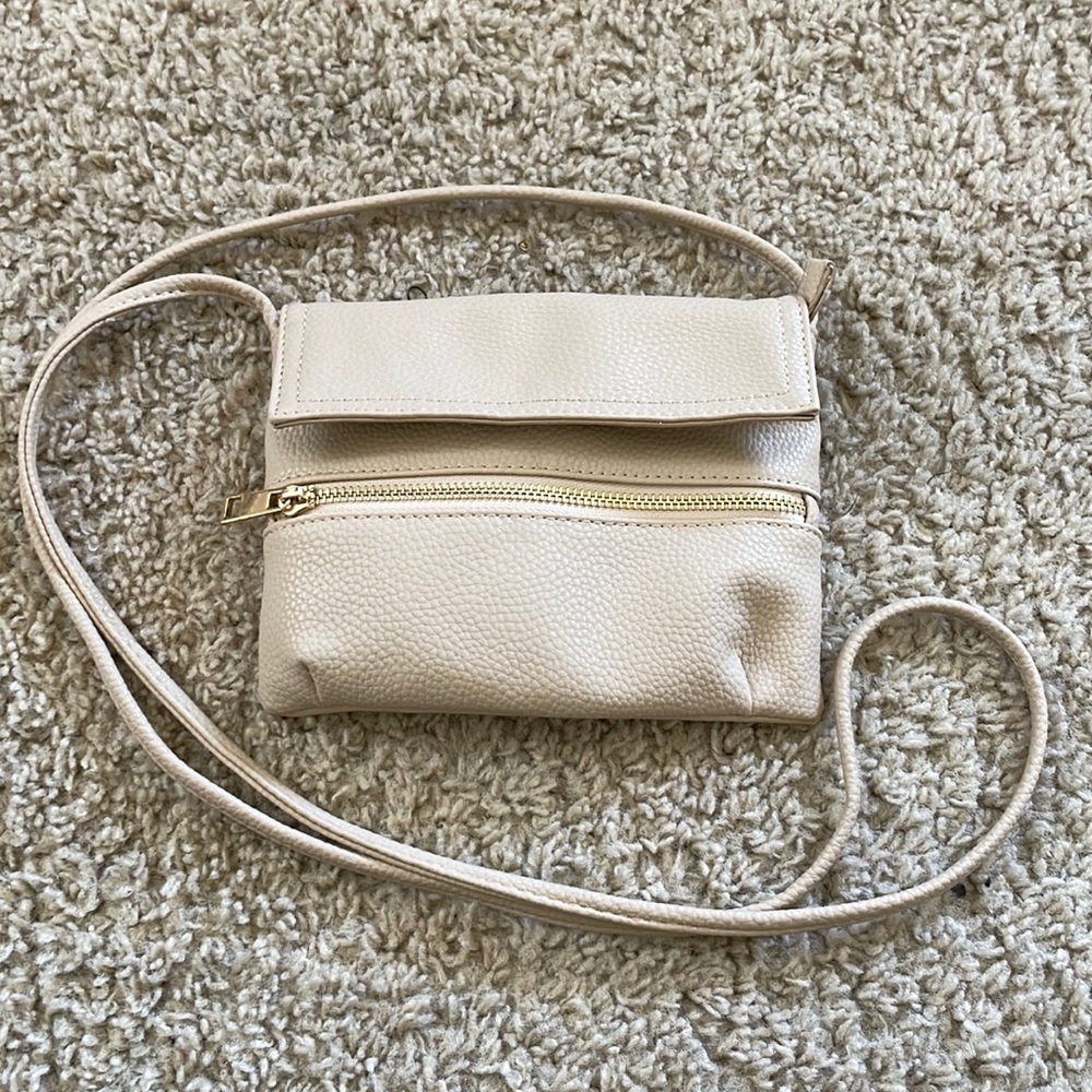 Small cream bag